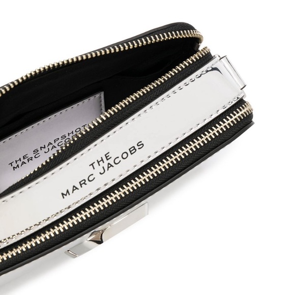 Marc Jacobs Bags Marc Jacobs The Snapshot Mirrored Silver Bag